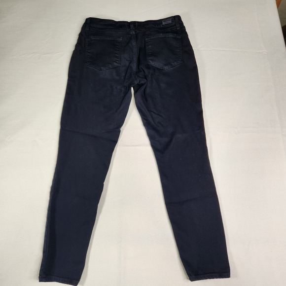 Paige Verdugo Ultra Skinny Jeans  Black Women's Size 32 (fit 33W 29L) - Picture 6 of 16